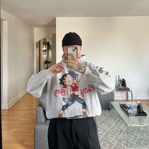 vintage 90’s betty boop hoodie